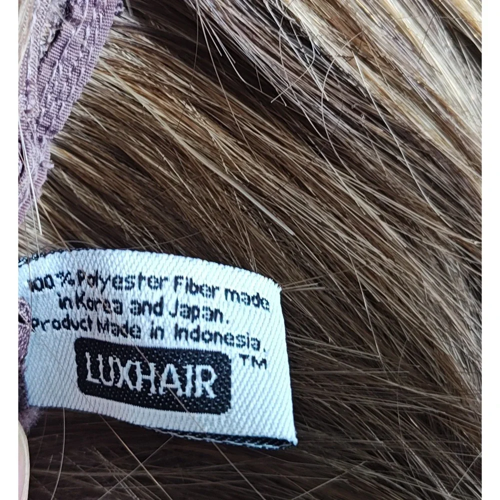 HOW Tabatha Coffey Lace Front Wig Women Dark Golden Blonde Sleek Straight 1259